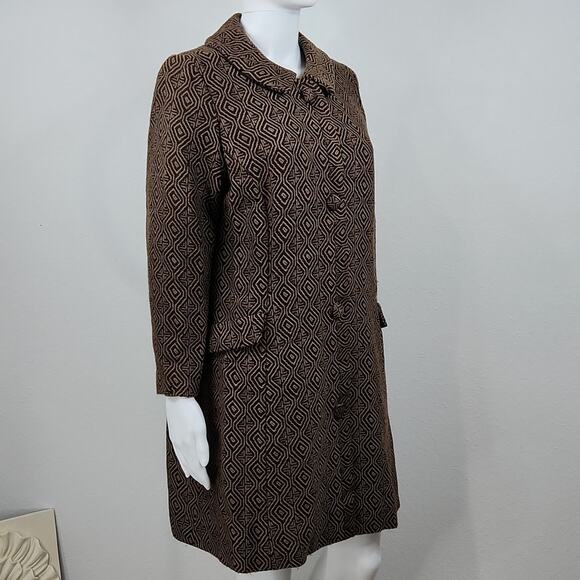 Vintage Wool Coat Size Large - Picture 4 of 10